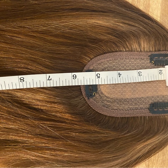 100% Human Hair Topper Small Base New Never Worn no tags - Picture 14 of 16